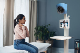 Patient using BlueCart